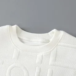 Kids Boys Sweatshirt Letter Long Sleeve Crewneck Fall Winter Sports Fashion Daily Polyester Outdoor Casual