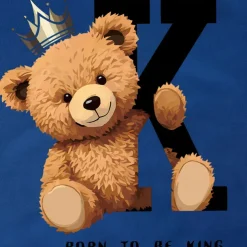 Kids Boys T shirt Tee Bear Short Sleeve Children Top School 3D Print Neutral Daily Summer Deep Blue 8 to 13 Years