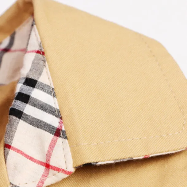 Kids Boys Trench Coat Outwear Long Sleeve Windproof Plain Winter Basic Daily Coat 4-13 Years Black Khaki Red