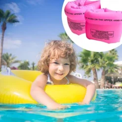 Kids Children Adult Swimming Arm Float RingsPVC Inflatable Swim Arm Bands Sleeves for Swimming