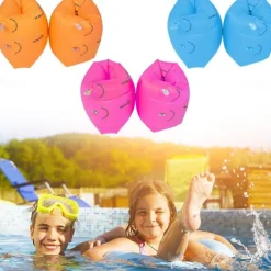 Kids Children Adult Swimming Arm Float RingsPVC Inflatable Swim Arm Bands Sleeves for Swimming
