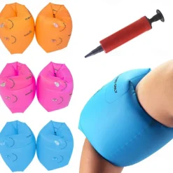 Kids Children Adult Swimming Arm Float RingsPVC Inflatable Swim Arm Bands Sleeves for Swimming
