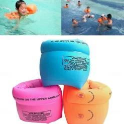 Kids Children Adult Swimming Arm Float RingsPVC Inflatable Swim Arm Bands Sleeves for Swimming