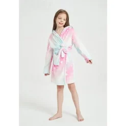 Kid's Color Block Kigurumi Pajamas Bathrobe Unicorn Flying Horse Onesie Pajamas Kigurumi Pajamas Funny Costume For Boys and Girls Christmas Halloween Carnival Cartoon