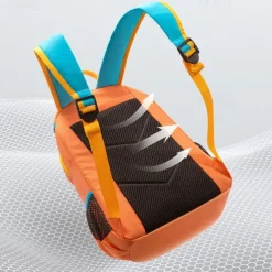 Kids' Colorful School Backpacks – Lightweight Cartoon-Style Bookbags for Boys and Girls with Front Buckle and Side Pockets