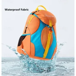 Kids' Colorful School Backpacks – Lightweight Cartoon-Style Bookbags for Boys and Girls with Front Buckle and Side Pockets