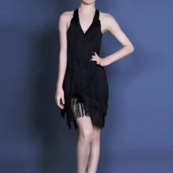 Kids' Dancewear Dress Tassel Girls' Performance Daily Wear Sleeveless Chinlon