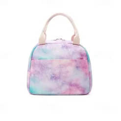 Kid's Girls' Backpack School Bag Bookbag Functional Backpack School Backpack Bookbag School Polyester Adjustable Large Capacity Lightweight Zipper Light Pink Pink Light Purple