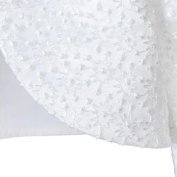 Kids Girls' Cardigans Solid Color Fashion Rivet Performance First Communion Dress For Girls Outerwear 3-13 Years Summer White