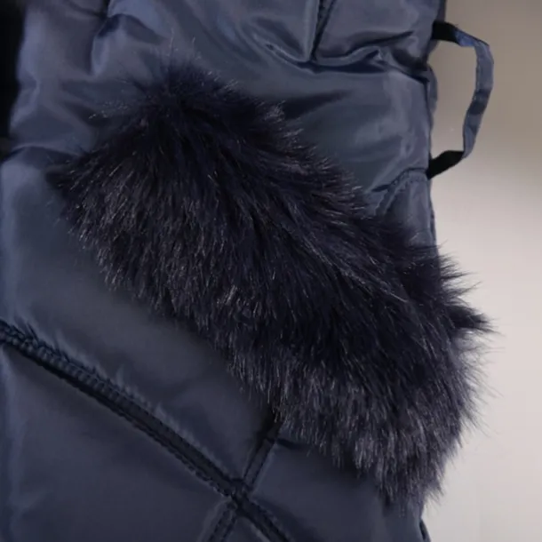 Kids Girls' Down Coat Kids Puffer Jacket Active Pocket School Coat Outerwear 4-12 Years Winter Deep red Black Navy Blue