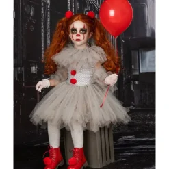 Kids Girls' Dress Cosplay Dress Cosplay Custome Solid Color Sleeveless Performance Party Halloween Party Mesh Princess Cosplay Costume Halloween Custome Polyester Knee-length A Line Dress Tulle Dress