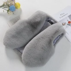 Kids Girls' Faux Fur Coat Solid Color Cute Patchwork School Coat Outerwear 4 years+ Fall Black Pink Red