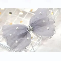 Kids Girls' Hair Accessories Sweet Daily Solid Colored Pink Dusty Rose