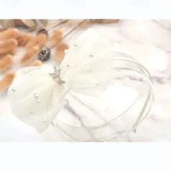 Kids Girls' Hair Accessories Sweet Daily Solid Colored Pink Dusty Rose