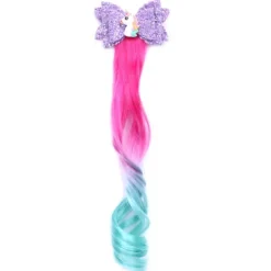 Kids Girls' Hair Accessories Active Sweet Outdoor Daily Animal Cartoon Bow Pink Blue