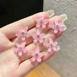 Kids Girls' Hair Accessories Sunflower 4#purple 2#pink