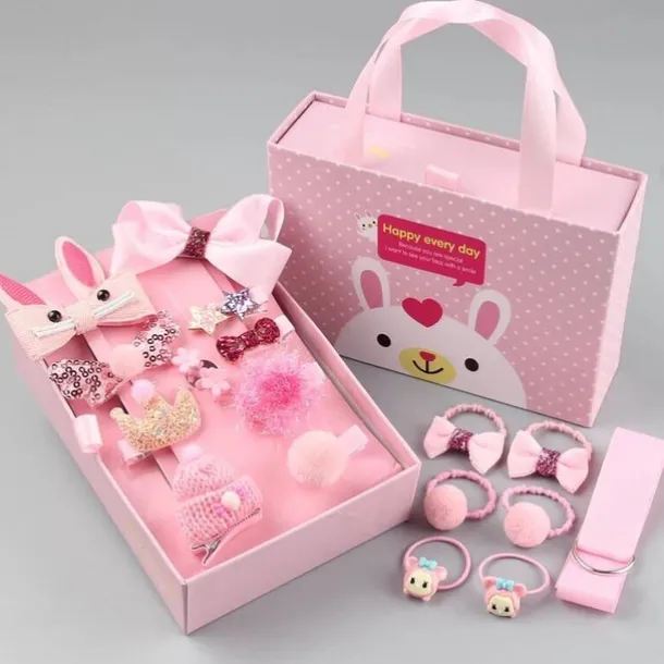 Kids Girls' Hair Accessories Active Sweet Floral Cartoon Floral Style Bow Pink Wine