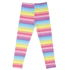 Kids Girls' Leggings Animal Active Outdoor Cotton 3-7 Years Summer Red monkey Purple crown White crown