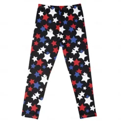 Kids Girls' Leggings Animal Active Outdoor Cotton 3-7 Years Summer Red monkey Purple crown White crown