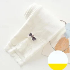 Kids Girls' Leggings Solid Color Active Outdoor Cotton 7-13 Years Fall Pink purple Black White