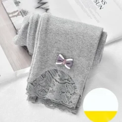 Kids Girls' Leggings Solid Color Active Outdoor Cotton 7-13 Years Fall Pink purple Black White