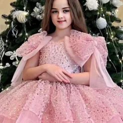 Kids Girls' Party Dress Solid Color Sleeveless Performance Mesh Princess Sweet Mesh Mid-Calf Sheath Dress Tulle Dress Summer Spring Fall kids White Champagne Pink