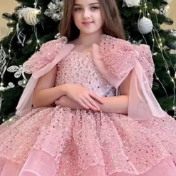 Kids Girls' Party Dress Solid Color Sleeveless Performance Mesh Princess Sweet Mesh Mid-Calf Sheath Dress Tulle Dress Summer Spring Fall kids White Champagne Pink