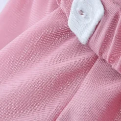 Kids Girls' Skirt Solid Color Active Mesh Performance 5-13 Years Summer Black White Pink