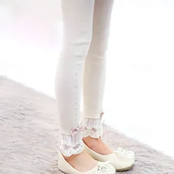 Kids Girls' Solid Color Cute 7-13 Years Winter Pink Yellow Navy Blue / Fall