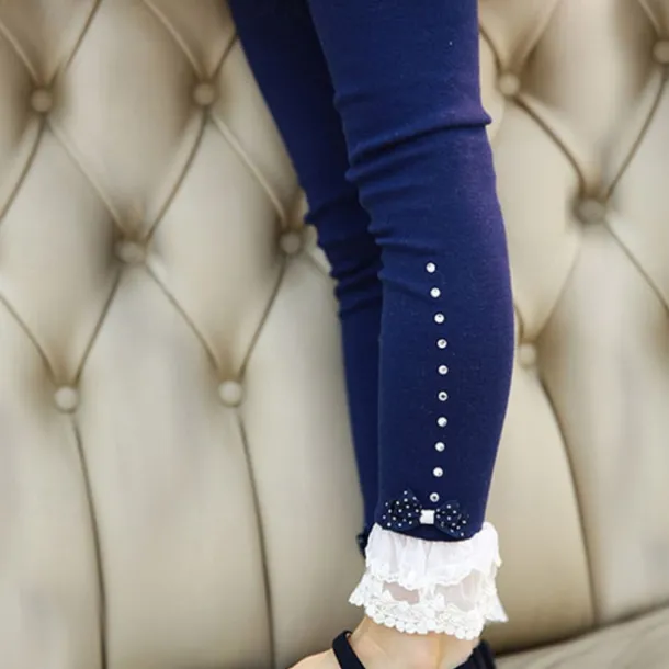 Kids Girls' Solid Color Cute 7-13 Years Winter Pink Yellow Navy Blue / Fall