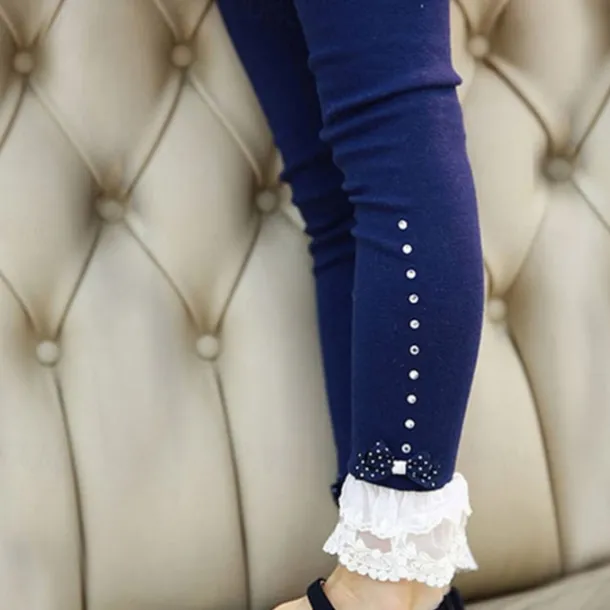 Kids Girls' Solid Color Cute 7-13 Years Winter Pink Yellow Navy Blue / Fall