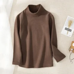 Kids Girls' T shirt Solid Color School Long Sleeve Active Cotton 7-13 Years Spring Black White Yellow