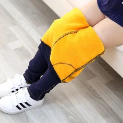 Kids Girls' Trousers Solid Color Fashion Pocket Outdoor 7-13 Years Fall Black Dark Blue