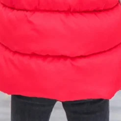 Kids Girls' Vest Coat Sleeveless Green Black Red Solid Color Winter Fall Fashion Outdoor 7-13 Years