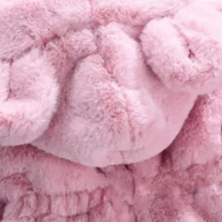 Kids Girls' Winter Coat Solid Color Active School Coat Outerwear 2-8 Years Fall Black White Pink