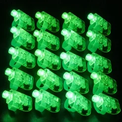 Kids LED Finger Lights Birthday Party Supplies Assorted Rave Laser Toys 6 Colors 30/50/60 Pieces