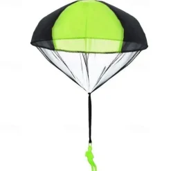 Kids' Outdoor Fun - No-Battery Needed Anti-Tangle Throwing Army Parachute Toy For Children