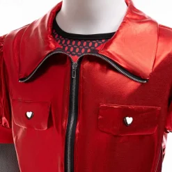 Kids Red Queen of Hearts Halloween Outfits Descendants The Rise of Red Cosplay Kid's Girls' Carnival Party Easy Halloween Costumes Dress Up