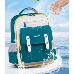 Kids School Backpack for Girls and Boys – Lightweight Waterproof Elementary Bookbag with Reflective Strips and Multiple Pockets, Back to School Bag