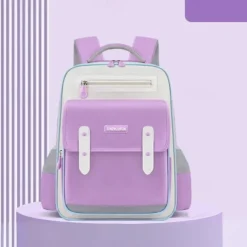 Kids School Backpack for Girls and Boys – Lightweight Waterproof Elementary Bookbag with Reflective Strips and Multiple Pockets, Back to School Bag