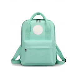 Kids School Backpack with Customizable Badge Patch – Lightweight Durable Elementary Bookbag for Girls and Boys with Adjustable Straps and Large Front Pocket