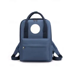 Kids School Backpack with Customizable Badge Patch – Lightweight Durable Elementary Bookbag for Girls and Boys with Adjustable Straps and Large Front Pocket