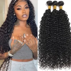 Kinky Curly Bundles 100% Human Hair 9A Raw Hair Brazilian Bundles Original Human Hair On Promotion Human Natural Hair Extension