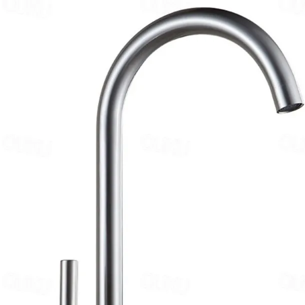 Kitchen faucet - Single Handle One Hole Electroplated Standard Spout Centerset Contemporary Kitchen Taps