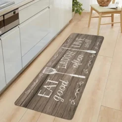 Kitchen Rugs Anti Fatigue Mats for Kitchen Floor Cushioned Kitchen Rugs and Mats Non Skid Waterproof Kitchen Runner Comfort Standing Mat