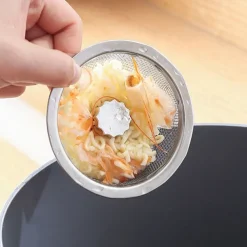 Kitchen Sink Filter Stainless Steel Sink Sewer Mesh Strainers Kitchen Tools Bathroom Floor Drains Hair Catcher Waste Plug Filter