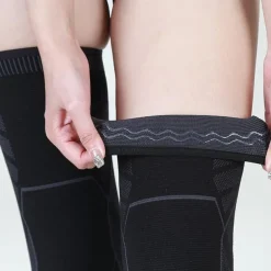 Knee Sleeve Knee Pads Compression Fit Support -for Joint Pain and Arthritis Relief Improved Circulation Compression - Wear Anywhere - Single