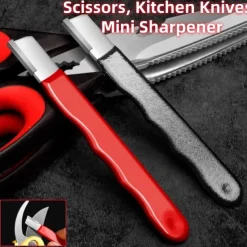 Knife Sharpener Scissors Quick Grinding Scraper Portable Metal Cutting Tool Scissor Pruner Axe Hand Sharpener Trimmer Grinder