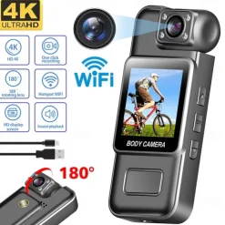L9 Action Camera Portable Rechargeable WiFi Mini 1.3 inch CMOS Sensor 4K 128 GB H.264 Mountain Bike