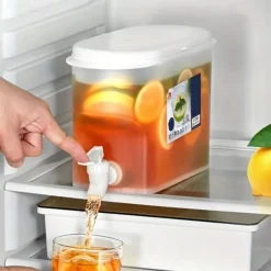 3.5L Cold Water Bucket with Faucet, Keep Your Drinks Refreshingly Cold and Delicious!